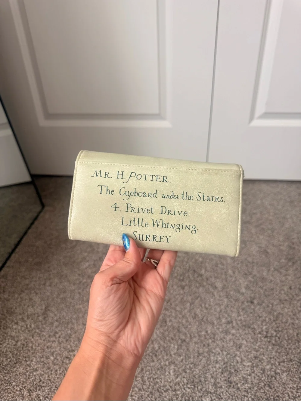 Loungefly Harry Potter Envelope Wallet with Red Seal